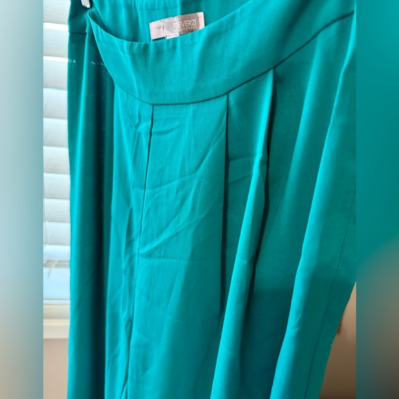 NWT Pleated Palazzo Pants by Forever 21 in Jade Sz M - Picture 3 of 5